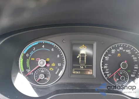 2013 Volkswagen Jetta Hybrid Sel Premium from USA, damaged, VIN 3VW637AJ5DM228108